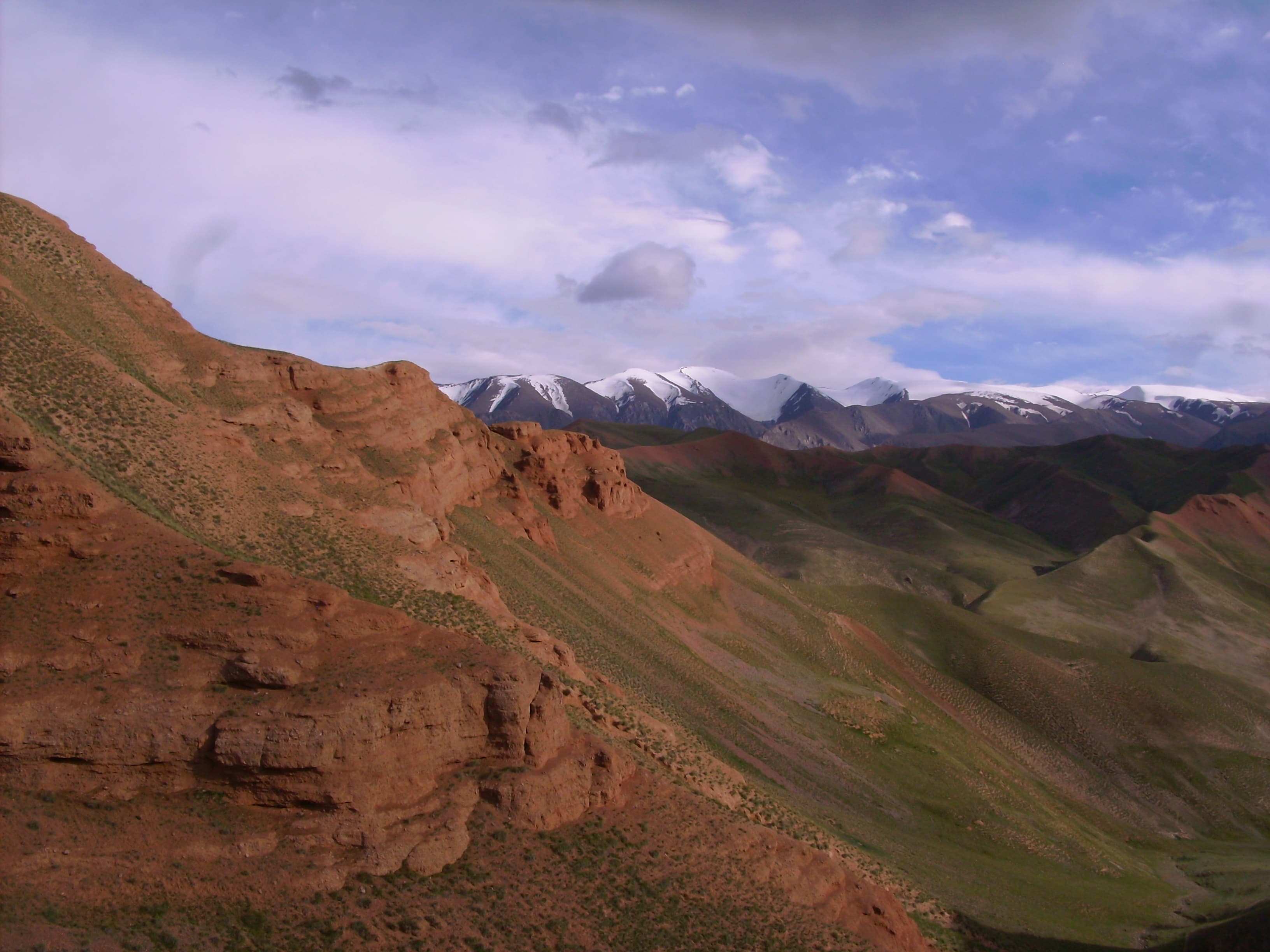 Borkoldoy range - Karly mountains