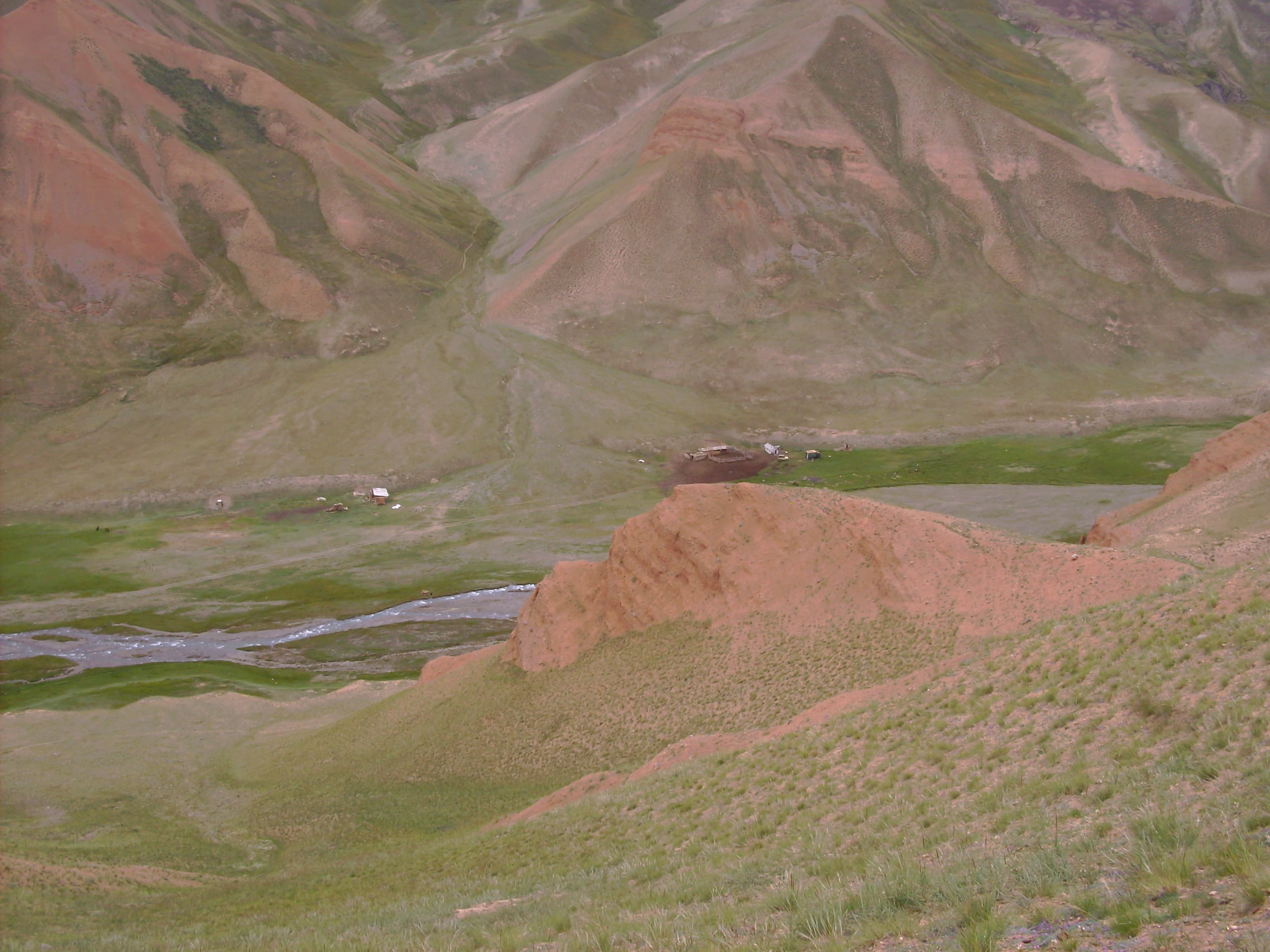 Borkoldoy range - Karly mountains