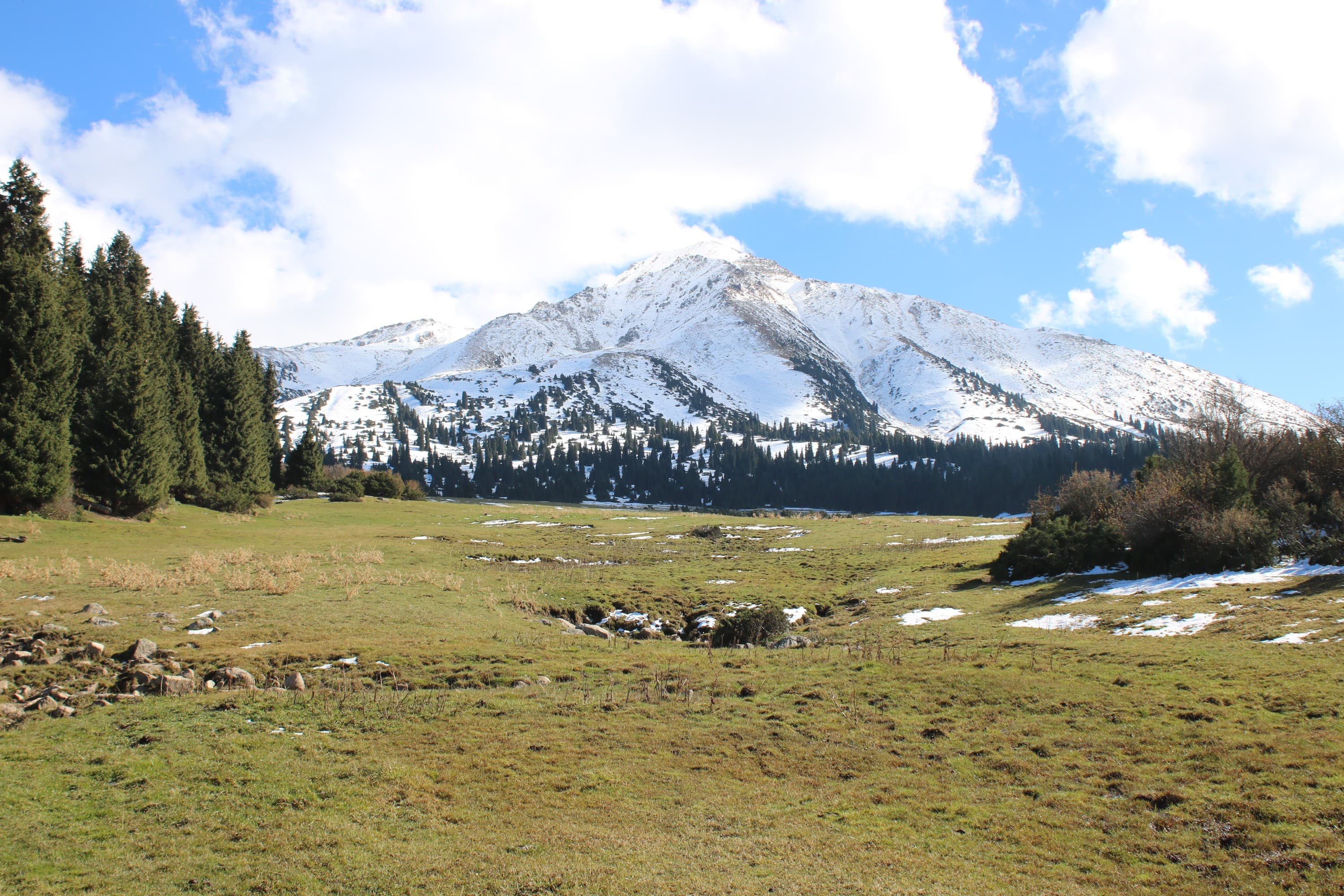 Peak Jeti Oguz, Jeti Oguz valley, Terskey Alatoo range, Jeti Oguz district, Issyk Kul Oblast, Kyrgyzstan