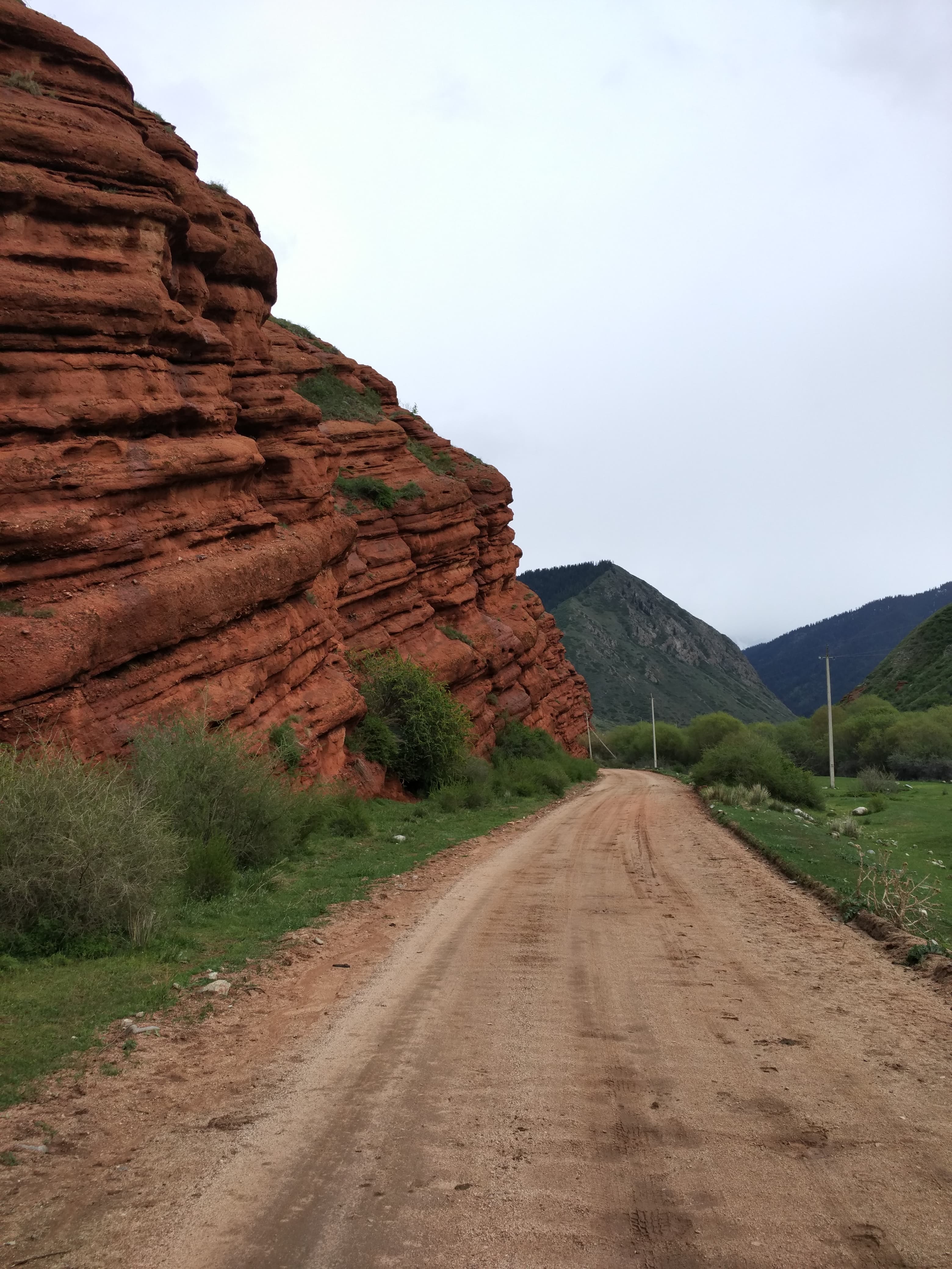 Mountain valley of Jukutchak in the Teskey Alatoo