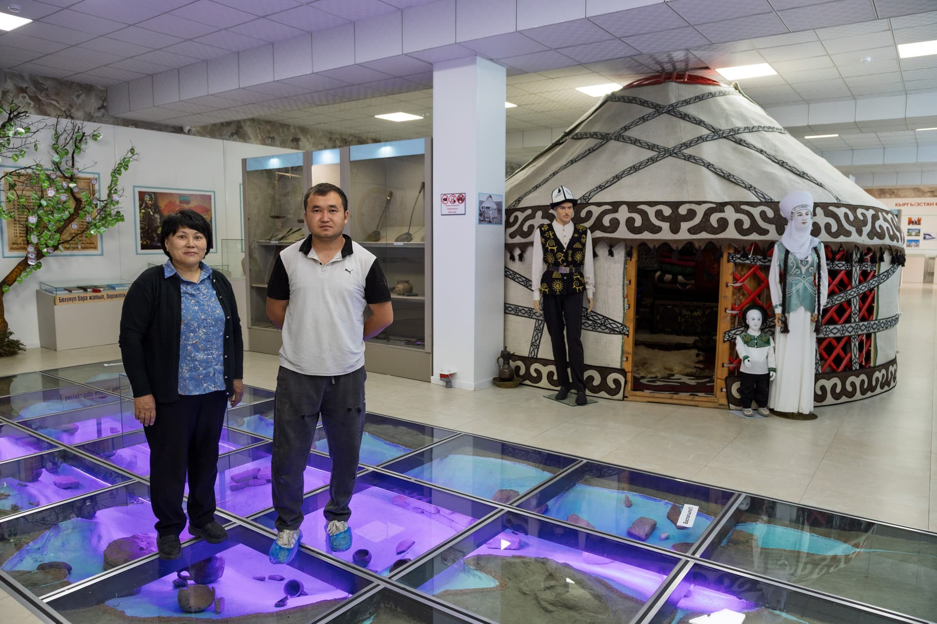 Museum of Orgochor with yurt