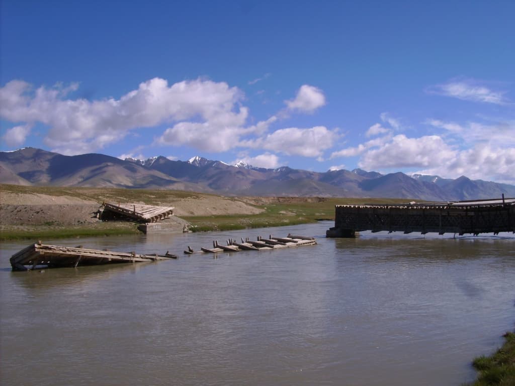 Bridge on Taragaï river